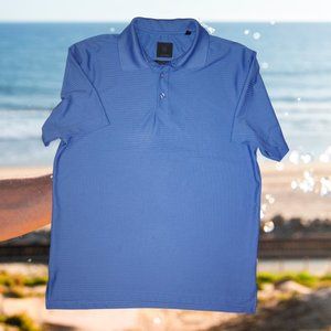 F/X Fusion polo shirt.  Blue.  Size M